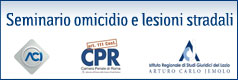 Seminario "Omicidio e lesioni stradali"